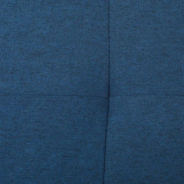 Zitbank met opbergruimte, ottomaanse, halbank, knoopstiksels, 125,1 cm x 48,9 cm x 41,3 cm, blauw 10