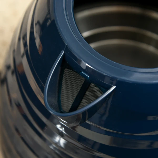 2 in 1 broodrooster en waterkoker set, 7 bruiningsniveaus, ontdooi en opwarmfunctie, blauw 9