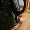 2 in 1 keukenset, broodrooster en waterkoker, meerdere opties, 1,7 l, 4 toasts tegelijk, kunststof, zwart 9