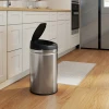 30 liter sensor prullenbak met soft close functie, aanraakvrije afvalemmer van roestvrij staal voor hygiënische keukens 9