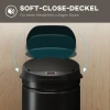 50 liter sensor vuilnisbak met soft close functie, aanraakvrije afvalemmer van roestvrij staal voor hygiënische keukens 8