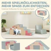 Aiyaplay 2 delige zachte speelblokken set voor peuters, kunstleer, schuim, om te klimmen, bouwen, spelen, kleurrijk 5