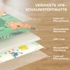 Aiyaplay baby speelmat 196 x 176 x 1,5 cm opvouwbaar dubbelzijdige kruipmat meerkleurig 6