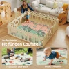Aiyaplay baby speelmat 196 x 176 x 1,5 cm opvouwbaar dubbelzijdige kruipmat meerkleurig 9