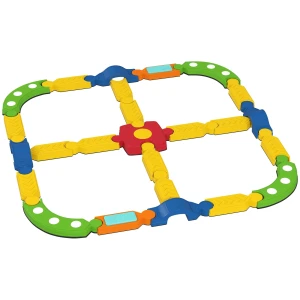 Aiyaplay balancebalken voor kinderen, interactief rek, antislip, kunststof, kleurrijk 1