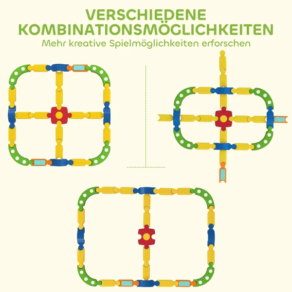 Aiyaplay balancebalken voor kinderen, interactief rek, antislip, kunststof, kleurrijk 6