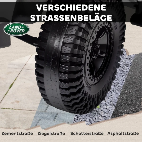 Aiyaplay kinder elektrische auto, 12v batterij aangedreven, afstandsbediening, muziek functie, claxon, led lichten, wit 8