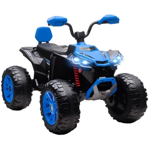 Aiyaplay kinder elektrische quad, 24v elektrisch voertuig met 4 wielen, koplampen, usb aansluiting, mp3 functie, 6,5 km/u, 3 8 jaar 1