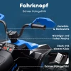Aiyaplay kinder elektrische quad, 24v elektrisch voertuig met 4 wielen, koplampen, usb aansluiting, mp3 functie, 6,5 km/u, 3 8 jaar 10