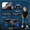 Aiyaplay kinder elektrische quad, 24v elektrisch voertuig met 4 wielen, koplampen, usb aansluiting, mp3 functie, 6,5 km/u, 3 8 jaar 4