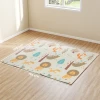 Aiyaplay speelmat baby 196 x 176 x 1,5 cm opvouwbaar dubbelzijdige kruipmat meerkleurig 4