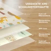 Aiyaplay speelmat baby 196 x 176 x 1,5 cm opvouwbaar dubbelzijdige kruipmat meerkleurig 6