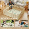 Aiyaplay speelmat baby 196 x 176 x 1,5 cm opvouwbaar dubbelzijdige kruipmat meerkleurig 9