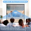 Beamer scherm, 1:1 formaat, afstandsbediening, 172 x 172 cm (96 inch), wit 6