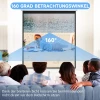 Beamer scherm 152 x 152 cm 85 inch 1:1 hd 4k projectiescherm voor thuisbioscoop kantoorpresentaties 5
