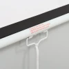 Beamer scherm 203 x 152 cm 100 inch 4:3/ 16:9 handmatige projectiescherm voor thuisbioscoop 9