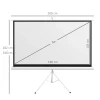 Beamer scherm met statief 186 x 105 cm 84 inch 16:9 hd 4k rollo scherm 4