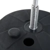 Boxset met punchingball, in hoogte verstelbaar, incl. bokshandschoenen, 126 144cm, zwart 10