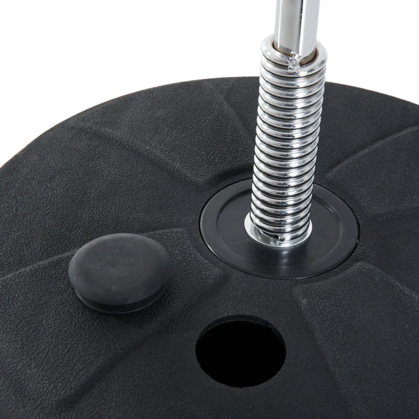 Boxset met punchingball, in hoogte verstelbaar, incl. bokshandschoenen, 126 144cm, zwart 10