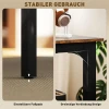 Bureau, computertafel, rustiek ontwerp, veel ruimte, spaanplaat, bruin 6