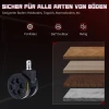 Ergonomische gaming stoel met 3d armleuningen, verstelbaar, rolbare bureaustoel met lendensteun, grijs 10