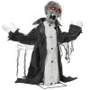 Halloween decoratie, skelet/zombie, beweegbaar, bewegingssensor, leds & geluiden, 75 cm 1