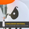 Halloween opblaasbaar spook 1,8 m decoratie met leds wit + oranje polyester 80 x 40 x 180 cm 6