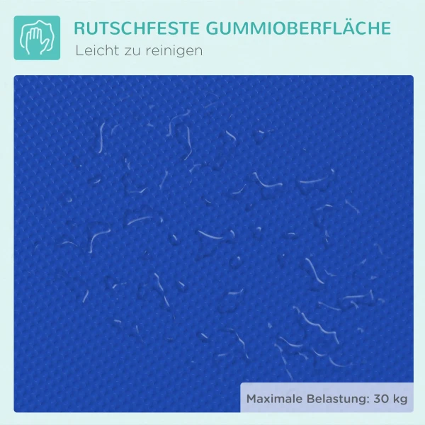 Huisdier verzorgingstafel, voor het trimmen, borstelen, wassen van huisdieren, metaal, blauw 7