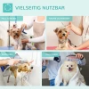 Huisdier verzorgingstafel, voor het trimmen, borstelen, wassen van huisdieren, metaal, blauw 8