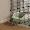 Kattenkooi voor binnen 4 verdiepingen diy kattenverblijf met dicht metaaldraad hangmat helling deuren springplatformen 10