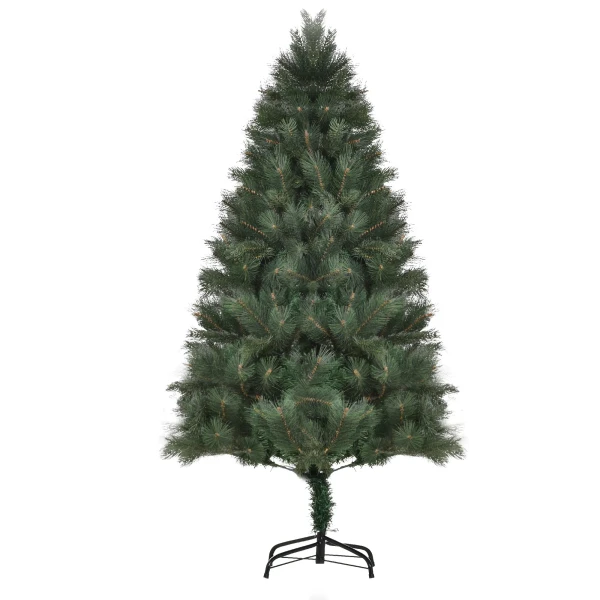 Kerstboom Ø90 x 180 cm, kunstmatige spar, realistisch naaldkleed, groen 1