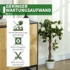 Kunstboom, kunstmatige plant in cementpot, kunstplant 7