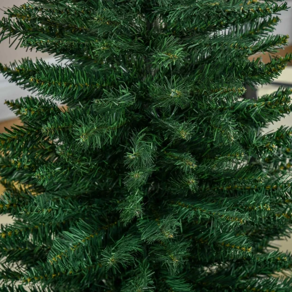 Kunstmatige kerstboom, inclusief standaard en kerstster, 1,5 m, groen 10