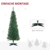 Kunstmatige kerstboom, inclusief standaard en kerstster, 1,5 m, groen 7
