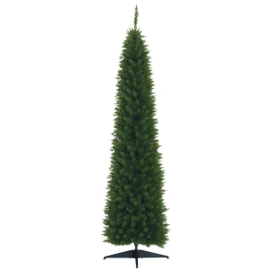 Kunstmatige kerstboom, inclusief standaard en kerstster, 2,1 m, groen 1