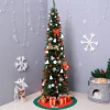 Kunstmatige kerstboom, inclusief standaard en kerstster, 2,1 m, groen 2