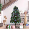 Kunstmatige kerstboom, led verlichting, sterrenpunt, 66 cm x 66 cm x 120 cm, groen 2