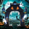 Opblaasbare halloween boog, 4 geesten, led lichten, waterdicht, 300 x 76 x 300 cm 2