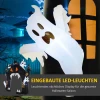 Opblaasbare halloween boog, 4 geesten, led lichten, waterdicht, 300 x 76 x 300 cm 5