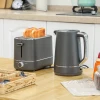 Set bestaande uit 1,7 l waterkoker en broodrooster met 6 bruiningsniveaus, grijs 2