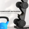Sportnow halter voor 10 dumbbells, 5 niveaus, stabiel stalen frame, tot 100 kg, zwart, 66 x 35 x 33 cm 6