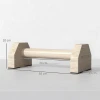 Sportnow push up bars in een set van 2, robuust & antislip, tot 120 kg, beukenhout, 30x13x10cm, natuur 4