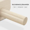 Sportnow push up bars in een set van 2, robuust & antislip, tot 120 kg, beukenhout, 30x13x10cm, natuur 5