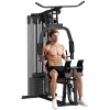 Sportnow thuis fitnessstation met 45 kg gewichtsblokken, kabeltrek, borststation, beenpers voor veelzijdige training 7