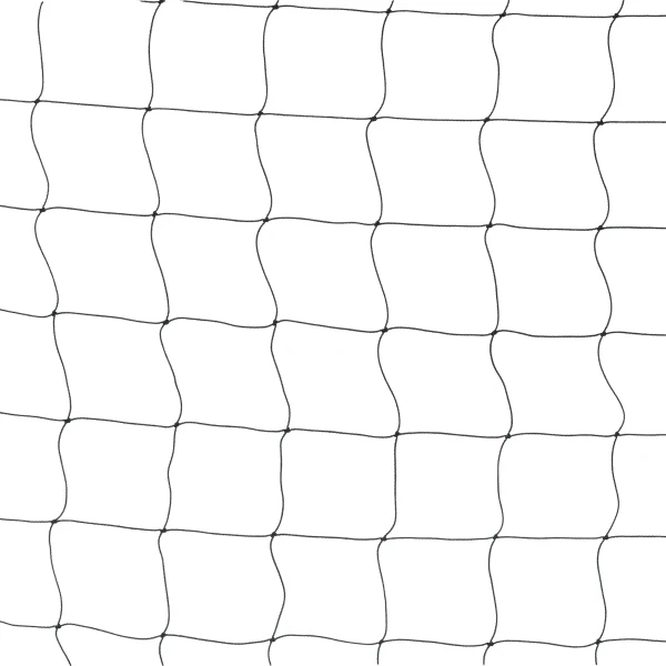Sportnow weerbestendig voetbaldoel, stabiel metalen frame, scheurbestendig net, 160h x 240l x 85b cm, grijs 8