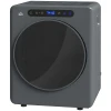Wasdroger, 6 programma's, 40 60℃, 4 kg capaciteit, compact, touch bediening, grijs 1