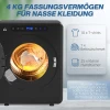 Wasdroger, 6 programma's, 40 60℃, 4 kg capaciteit, compact, touch bediening, zwart 6