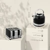 Waterkoker en broodrooster set, 7 bruiningsniveaus, 1,7 l, kunststof, roestvrij staal, zwart 4