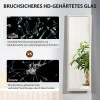 160 x 50 cm volledige lichaamsspiegel, veelzijdig te gebruiken, rechthoekig ontwerp met frame, wit 8