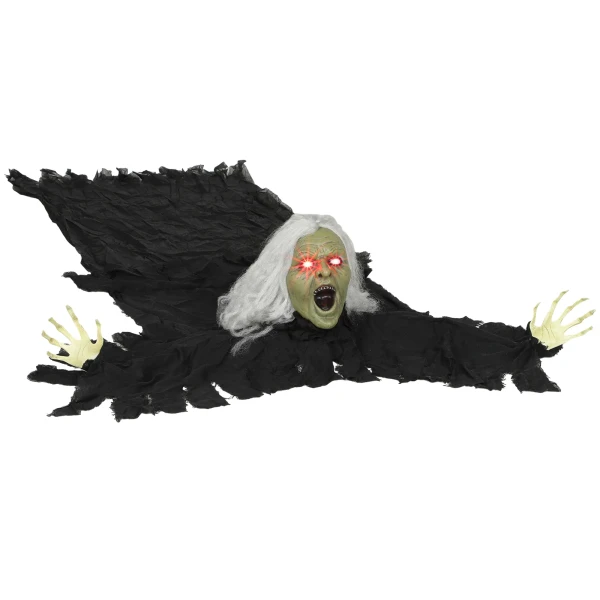 183cm halloween decoratie halloween zombie oude met led verlichting, geluidsfunctie, voor feest 1